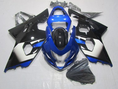 Carénage Moto GSXR 600 K4 2004-2005 - Noir Bleu