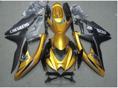 Carénage Moto GSXR 600 K8 2008-2010 - Noir Or