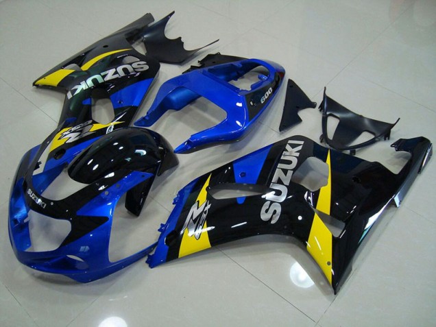 Carénage Moto GSXR 750 K1 K2 K3 2001-2003 - Bleu Noir Carénage Moto GSXR 750 K1 K2 K3 2001-2003 - Bleu Noir