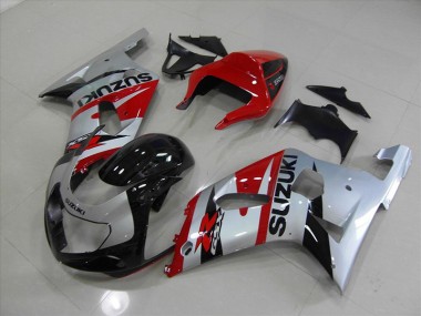 Carénage Moto GSXR 750 K1 K2 K3 2001-2003 - Noir Rouge