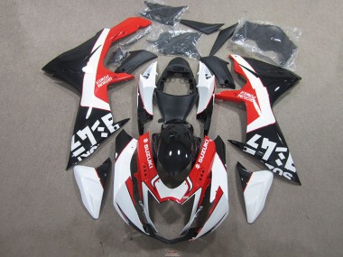 Carénage Moto GSXR 750 K11 2011-2024 - Noir Rouge