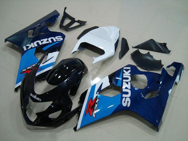Carénage Moto GSXR 750 K4 2004-2005 - Bleu Blanc Carénage Moto GSXR 750 K4 2004-2005 - Bleu Blanc