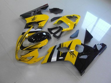 Carénage Moto GSXR 750 K4 2004-2005 - Jaune Noir