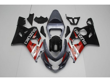 Carénage Moto GSXR 750 K4 2004-2005 - Noir Rouge