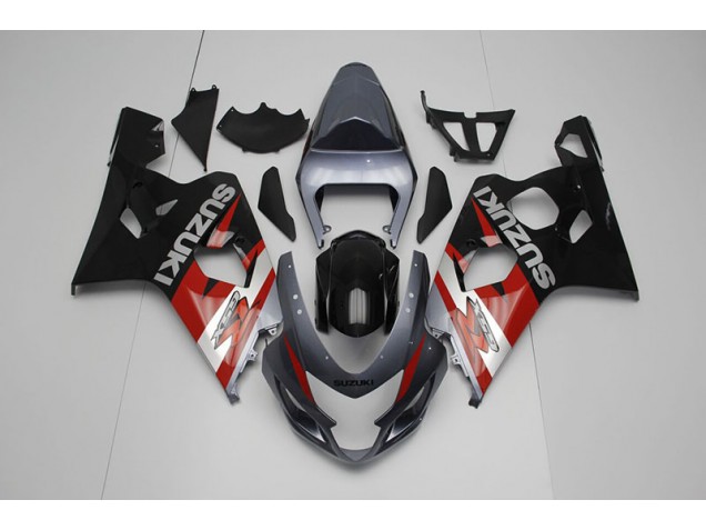 Carénage Moto GSXR 750 K4 2004-2005 - Noir Rouge Carénage Moto GSXR 750 K4 2004-2005 - Noir Rouge