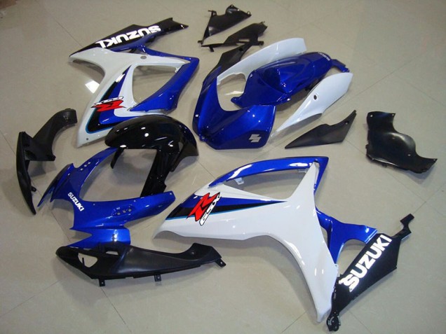 Carénage Moto GSXR 750 K6 2006-2007 - Bleu Blanc Noir Carénage Moto GSXR 750 K6 2006-2007 - Bleu Blanc Noir