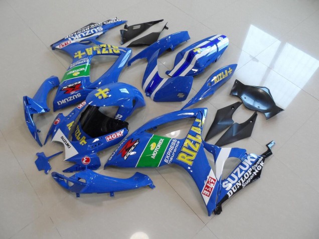 Carénage Moto GSXR 750 K6 2006-2007 - Bleu Jaune Rizla Carénage Moto GSXR 750 K6 2006-2007 - Bleu Jaune Rizla