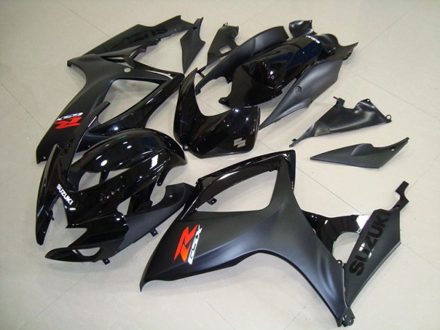 Carénage Moto GSXR 750 K6 2006-2007 - Noir Mat Carénage Moto GSXR 750 K6 2006-2007 - Noir Mat