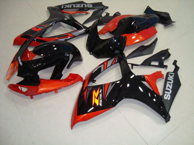 Carénage Moto GSXR 750 K6 2006-2007 - Noir Rouge Carénage Moto GSXR 750 K6 2006-2007 - Noir Rouge