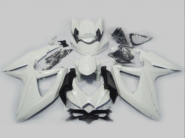 Carénage Moto GSXR 750 K8 2008-2010 - Blanc Carénage Moto GSXR 750 K8 2008-2010 - Blanc