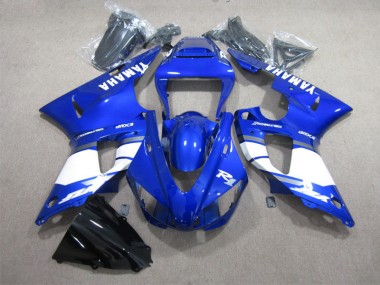 Carénage Moto R1 1998-1999 - Bleu Blanc Décalque