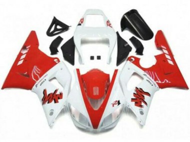 Carénage Moto R1 1998-1999 - Rouge Blanc