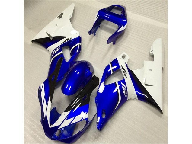 Carénage Moto R1 2000-2001 - Blanc Bleu Carénage Moto R1 2000-2001 - Blanc Bleu