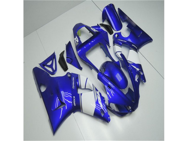 Carénage Moto R1 2000-2001 - Bleu Blanc Carénage Moto R1 2000-2001 - Bleu Blanc
