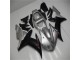 Carénage Moto R1 2002-2003 - Argent Noir Carénage Moto R1 2002-2003 - Argent Noir