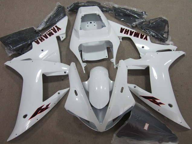 Carénage Moto R1 2002-2003 - Blanc Noir Carénage Moto R1 2002-2003 - Blanc Noir
