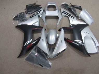 Carénage Moto R1 2002-2003 - Noir Argent