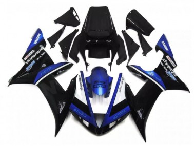 Carénage Moto R1 2002-2003 - Noir Bleu