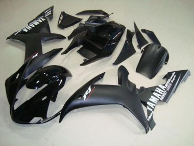 Carénage Moto R1 2002-2003 - Noir Mat Blanc