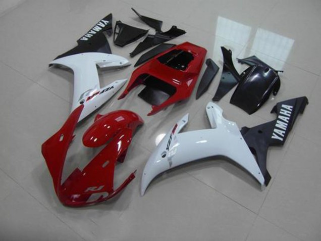 Carénage Moto R1 2002-2003 - Rouge Blanc Noir Carénage Moto R1 2002-2003 - Rouge Blanc Noir