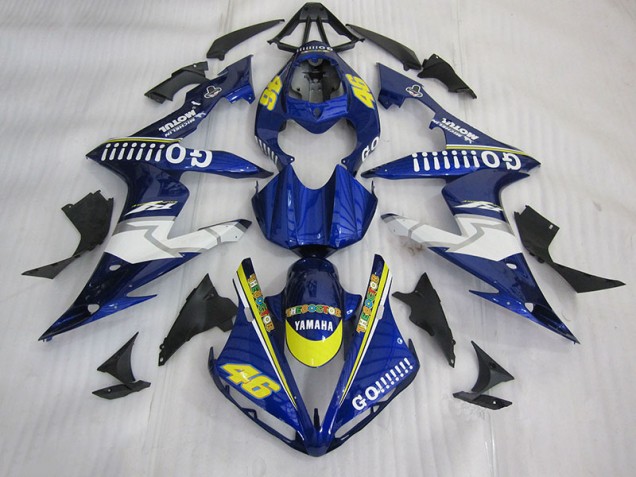 Carénage Moto R1 2004-2006 - Bleu Go 46 Carénage Moto R1 2004-2006 - Bleu Go 46