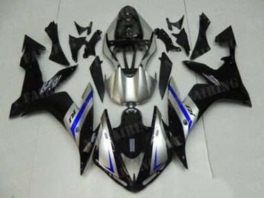 Carénage Moto R1 2004-2006 - Bleu Noir Argent