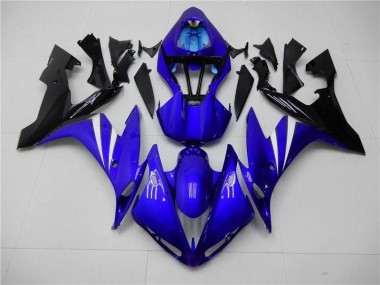 Carénage Moto R1 2004-2006 - Bleu Noir