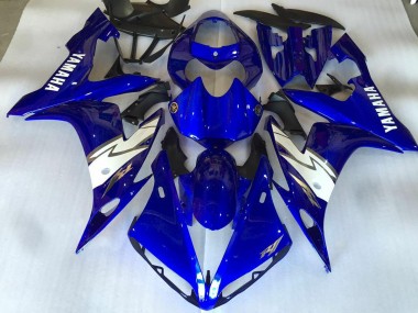 Carénage Moto R1 2004-2006 - Brillant Bleu Blanc