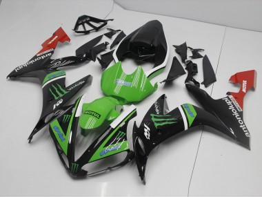Carénage Moto R1 2004-2006 - Monster Vert