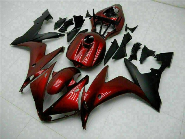 Carénage Moto R1 2004-2006 - Rouge Noir Carénage Moto R1 2004-2006 - Rouge Noir