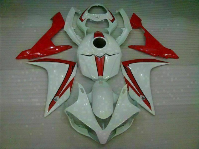 Carénage Moto R1 2007-2008 - Blanc Rouge