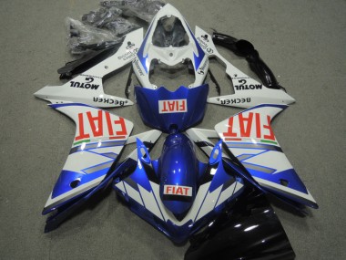 Carénage Moto R1 2007-2008 - Bleu Blanc Rouge Fiat