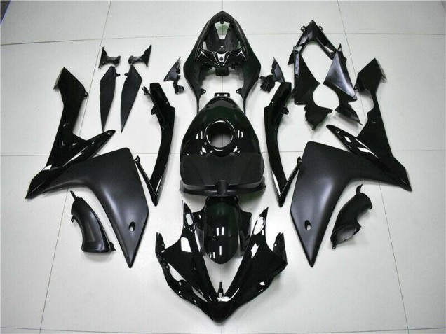 Carénage Moto R1 2007-2008 - Brillant Noir Mat Carénage Moto R1 2007-2008 - Brillant Noir Mat