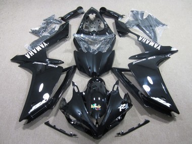 Carénage Moto R1 2007-2008 - Noir Blanc Décalque