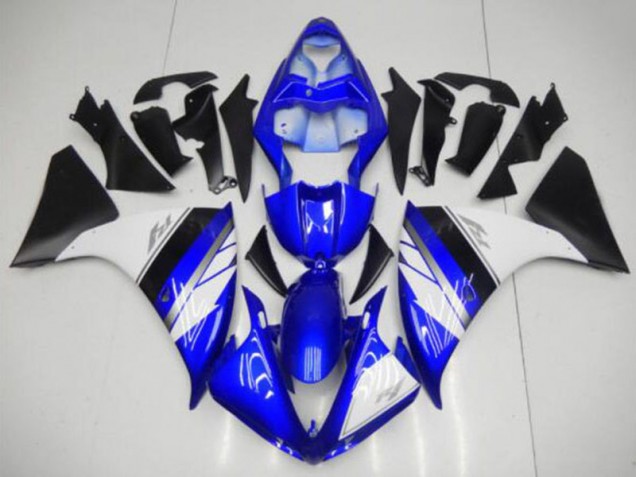 Carénage Moto R1 2009-2011 - Bleu Blanc Noir Carénage Moto R1 2009-2011 - Bleu Blanc Noir