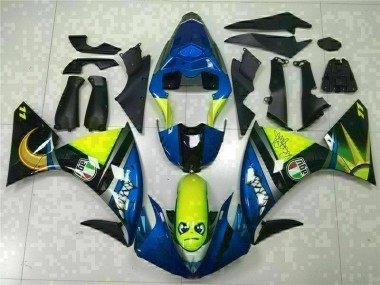 Carénage Moto R1 2009-2011 - Bleu
