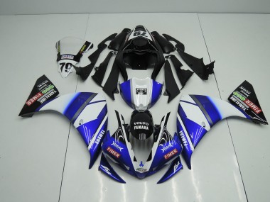 Carénage Moto R1 2009-2011 - Bleu Noir Sterilgarda