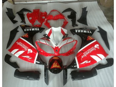 Carénage Moto R1 2009-2011 - Rouge Blanc et Noir Graphique