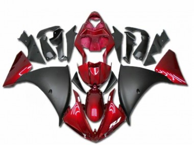 Carénage Moto R1 2009-2011 - Rouge Noir