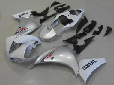 Carénage Moto R1 2012-2014 - Blanc Argent
