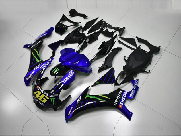 Carénage Moto R1 2015-2019 - Bleu Bleu Blanc ENEOS 46 Monster