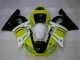 Carénage Moto R6 1998-2002 - Jaune Blanc Carénage Moto R6 1998-2002 - Jaune Blanc