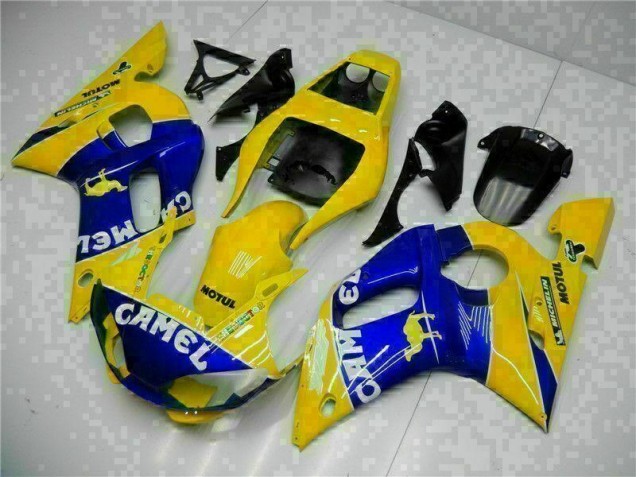 Carénage Moto R6 1998-2002 - Jaune Bleu Carénage Moto R6 1998-2002 - Jaune Bleu