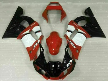 Carénage Moto R6 1998-2002 - Rouge Blanc