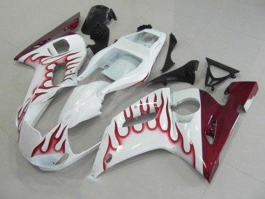 Carénage Moto R6 1998-2002 - Rouge Flamme