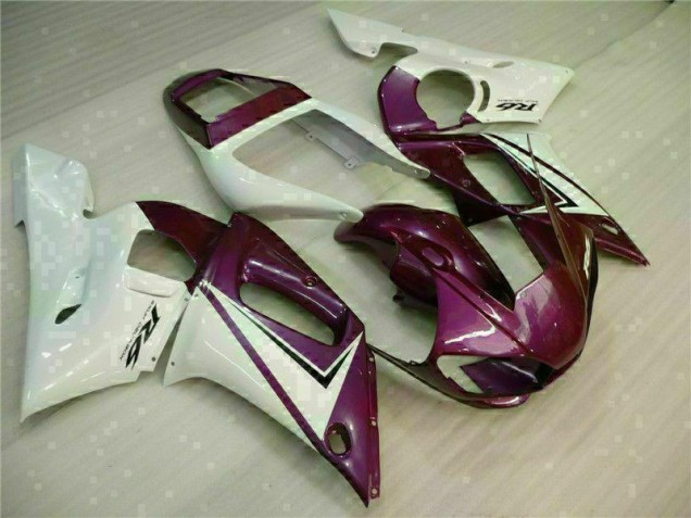 Carénage Moto R6 1998-2002 - Violet Blanc Carénage Moto R6 1998-2002 - Violet Blanc