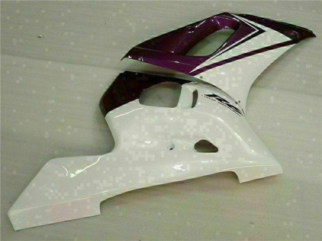 Carénage Moto R6 1998-2002 - Violet Blanc Carénage Moto R6 1998-2002 - Violet Blanc