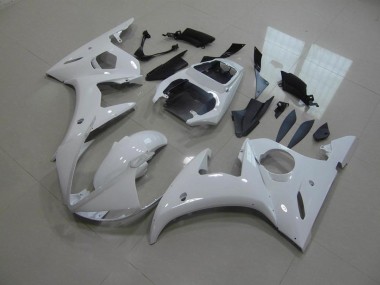 Carénage Moto R6 2003-2005 - Blanc No Décalque
