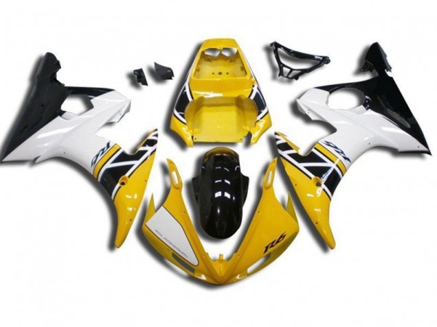 Carénage Moto R6 2003-2005 - Jaune Carénage Moto R6 2003-2005 - Jaune