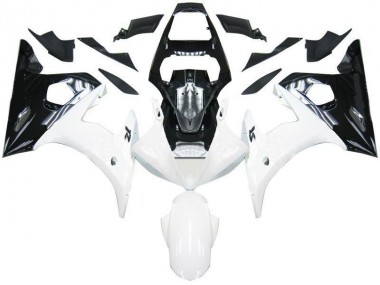Carénage Moto R6 2003-2005 - Noir Blanc